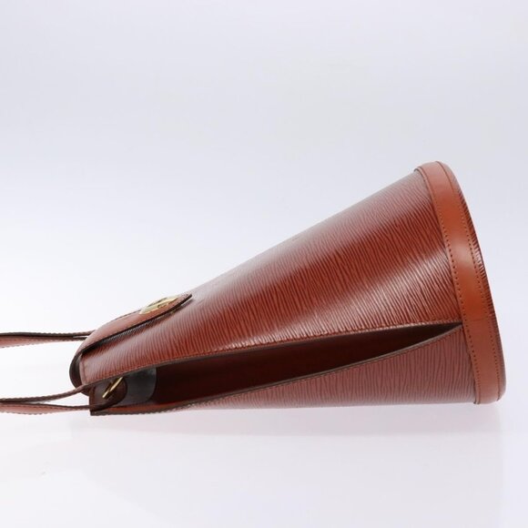 LOUIS VUITTON Epi Cluny Shoulder Bag Brown M52253 LV Auth 136260 - Picture 3 of 16